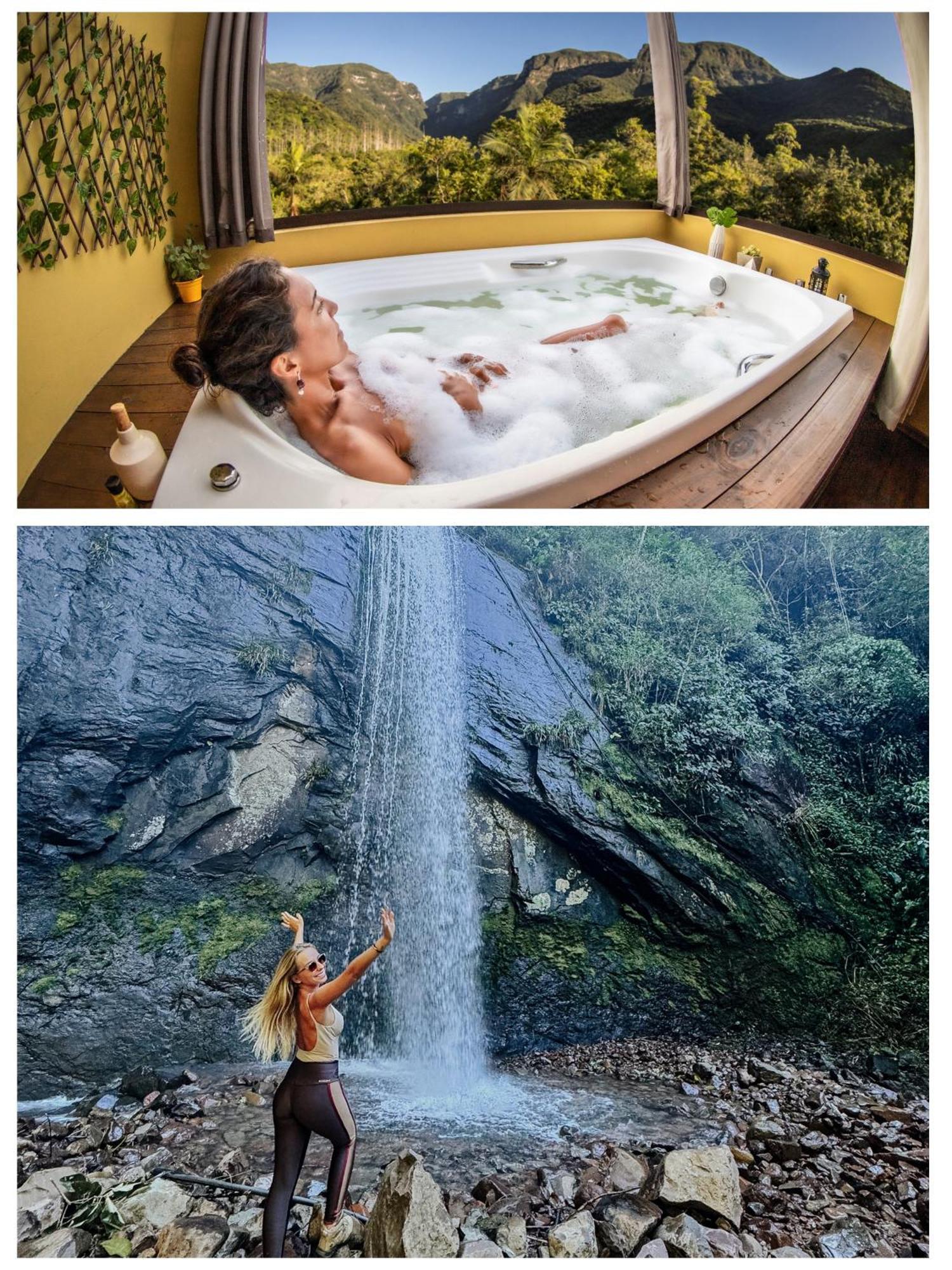 Hotel Refugio Ecologico Pedra Afiada Praia Grande  Esterno foto